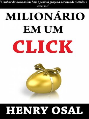 cover image of Milionário Em Um Click